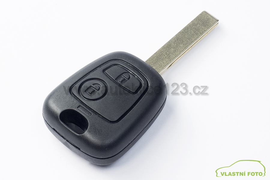Náhradní obal klíče CITROEN 2 tlačítka HU83