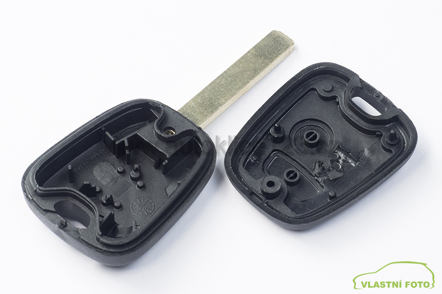 Auto klíč CITROEN obal 2 tlačítka CITROEN C2 C3 C4 C5 C6 Berlingo