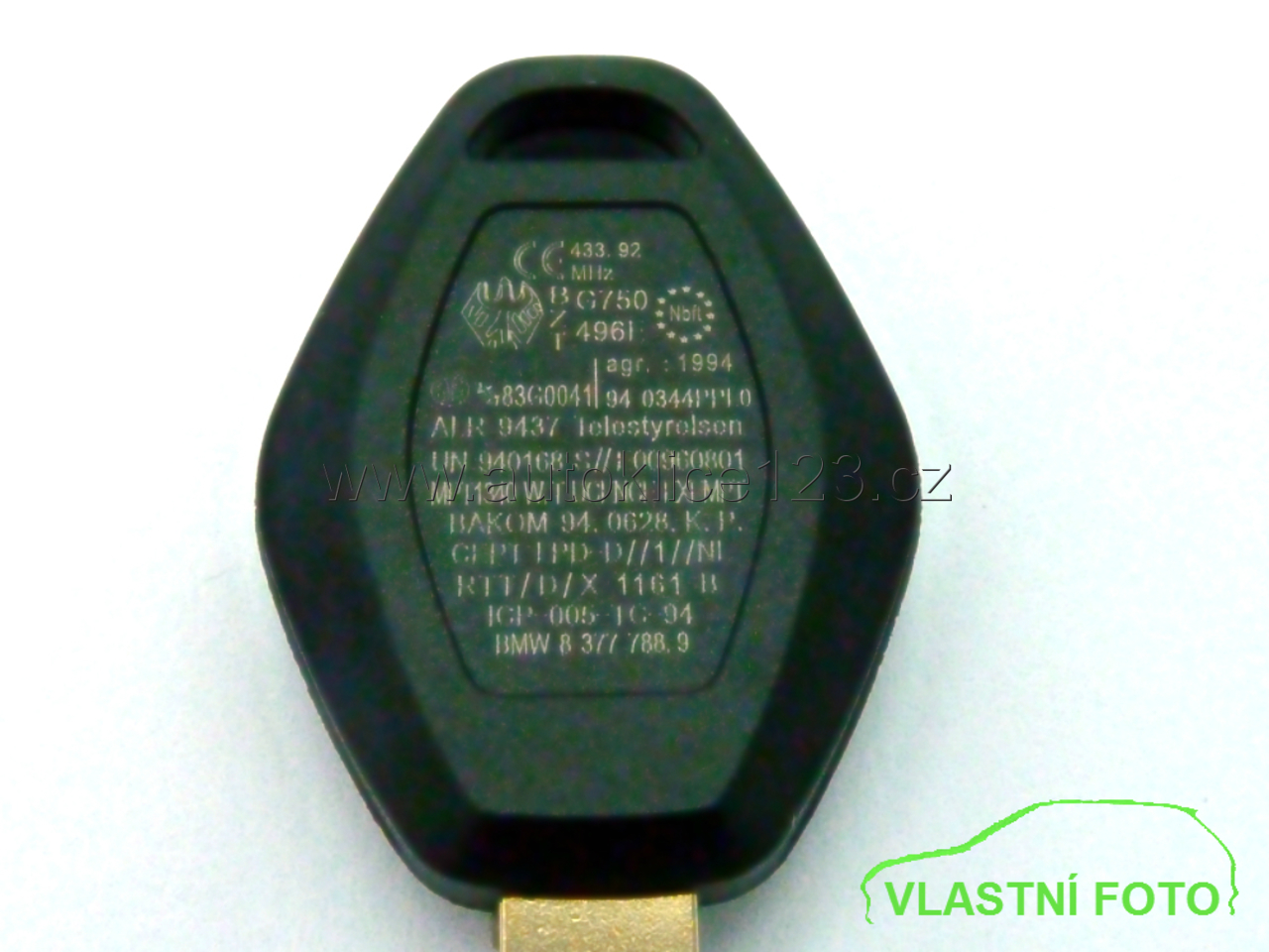 Náhradní klíč BMW E46